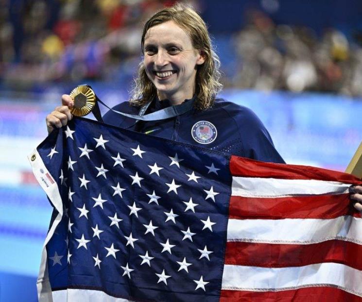 Ledecky la estadounidense más condecorada