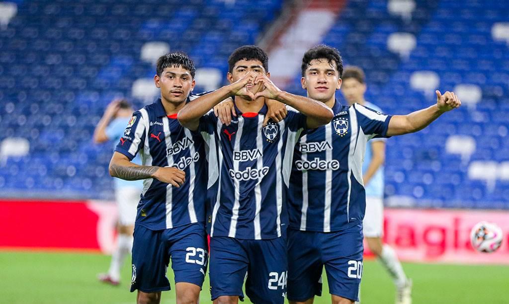 Va la Sub-19 de Rayados por título en Supercopa