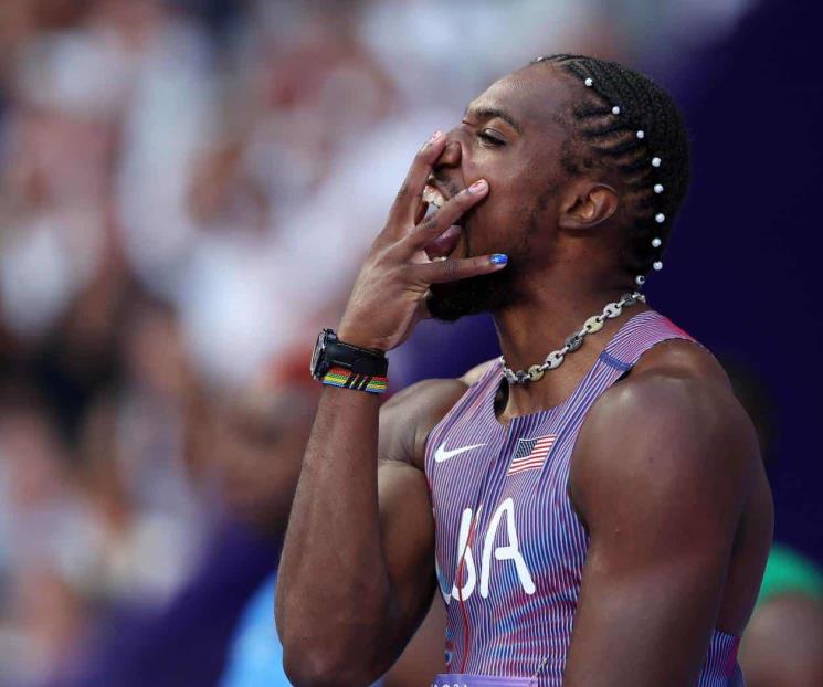 Noah Lyles gana el oro y se convierte en el más rápido del mundo