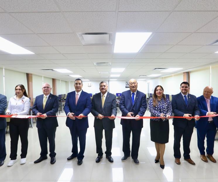 Inaugura UANL nuevo CIDEB y aula de cómputo en la Prepa 1