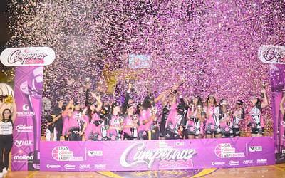 Fuerza Regia Femenil campeonas de la LNBP