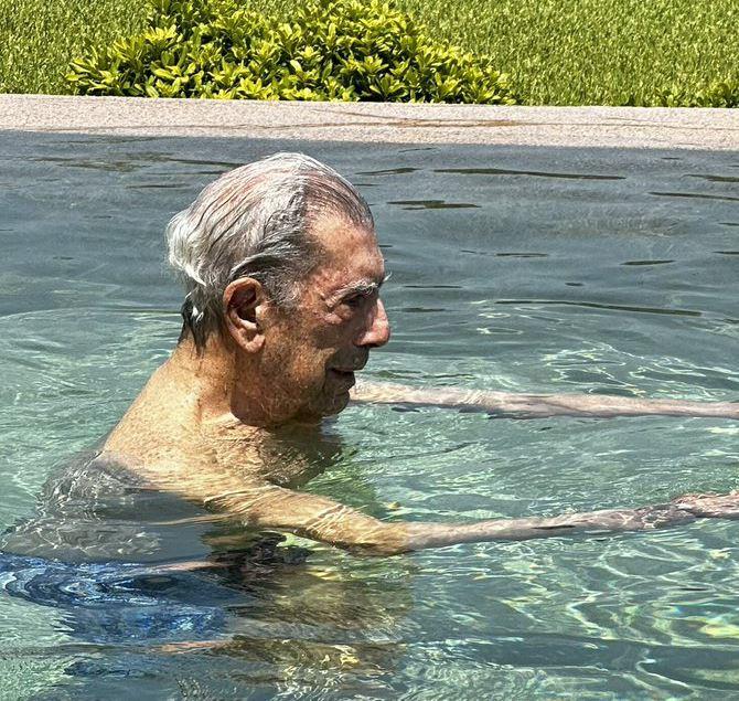 Aseguran está Vargas Llosa en buen estado de salud