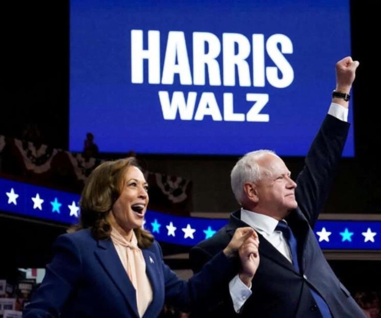 Kamala Harris y Tim Walz arrancan campaña con mitin en Pensilvania