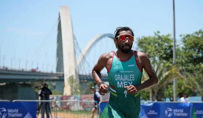 Grajales hunde a México en el triatlón