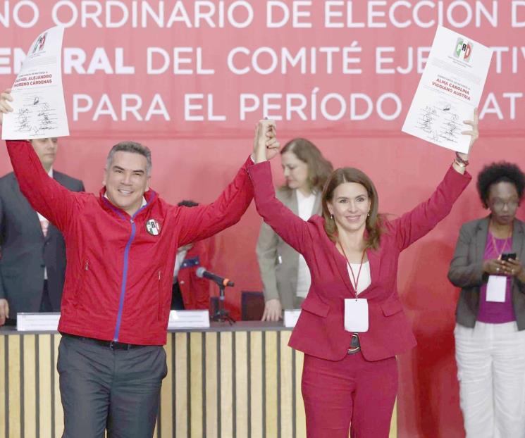 Es reelecto ´Alito´ Moreno como presidente nacional del PRI