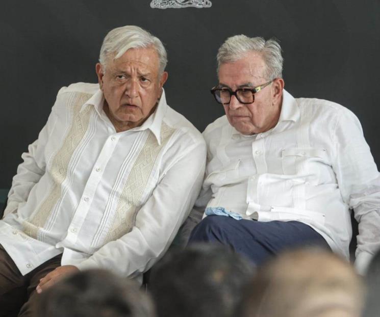 AMLO reconoce a Rocha Moya acto de mucho valor civil