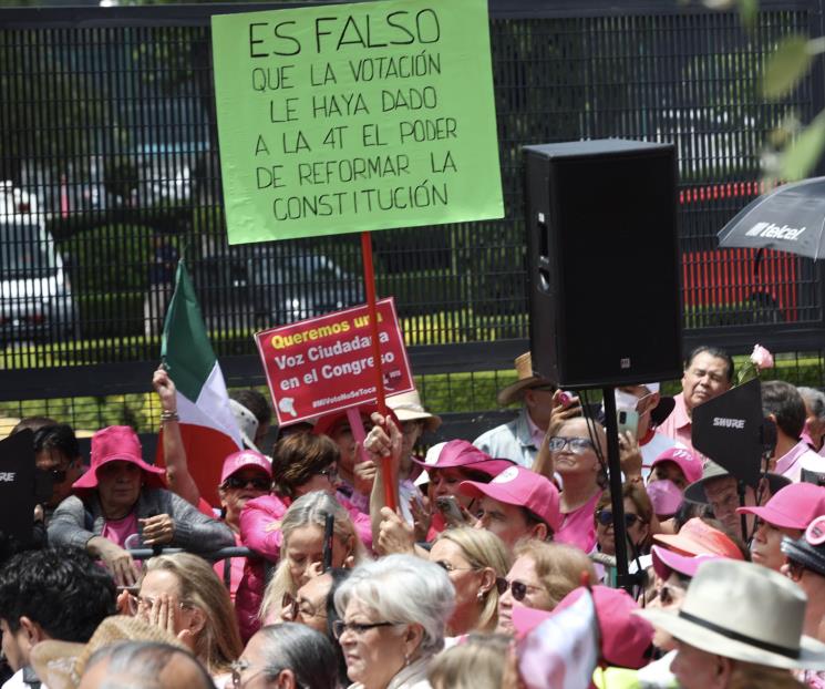 No tenían claro por qué se manifestaban, dice AMLO tras protesta