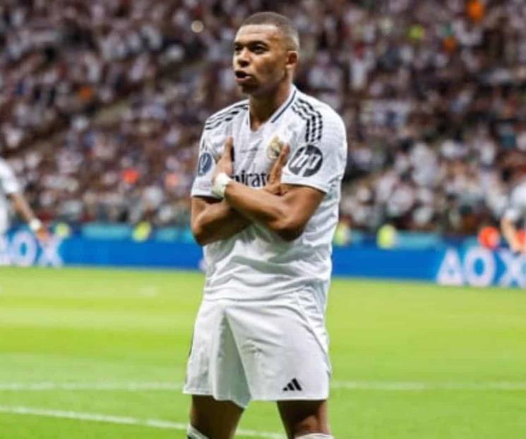 Real Madrid gana la Supercopa de Europa con gol de Mbappé