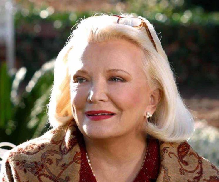 Fallece la actriz Gena Rowlands a los 94 años de edad