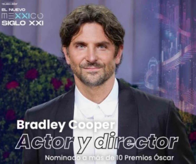 Ofrecerá Bradley Cooper plática con jóvenes mexicanos