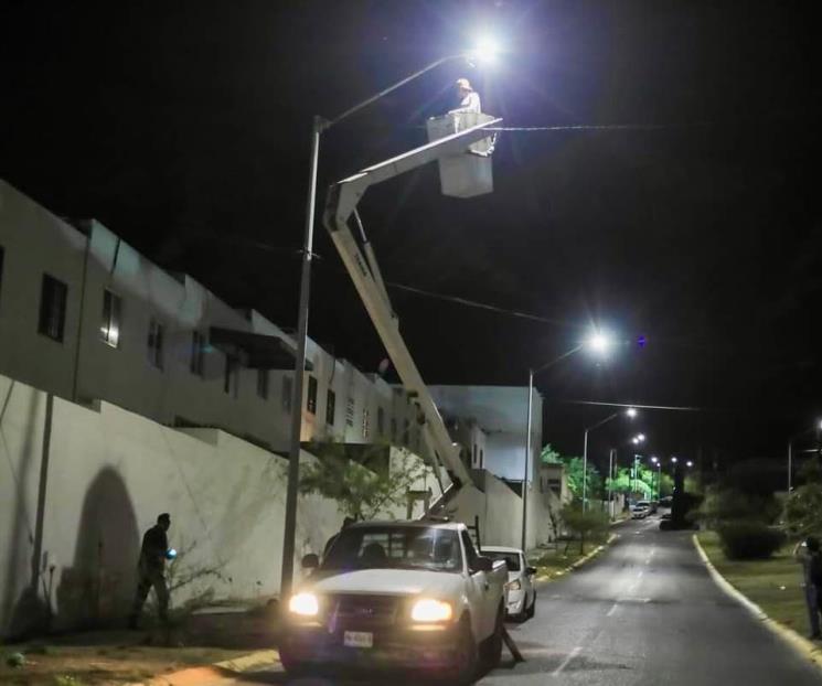 Inicia SC reparación de luminarias dañadas con el paso de ´Alberto´