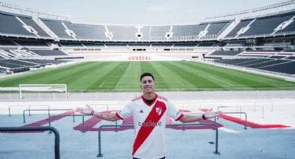 Presenta River Plate a Maxi Meza