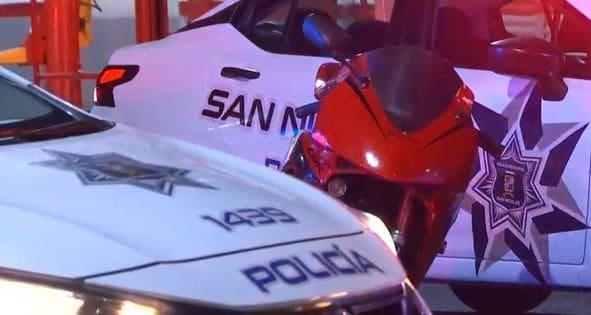 Fallece motociclista tras ser impactado por un auto en San Nicolás