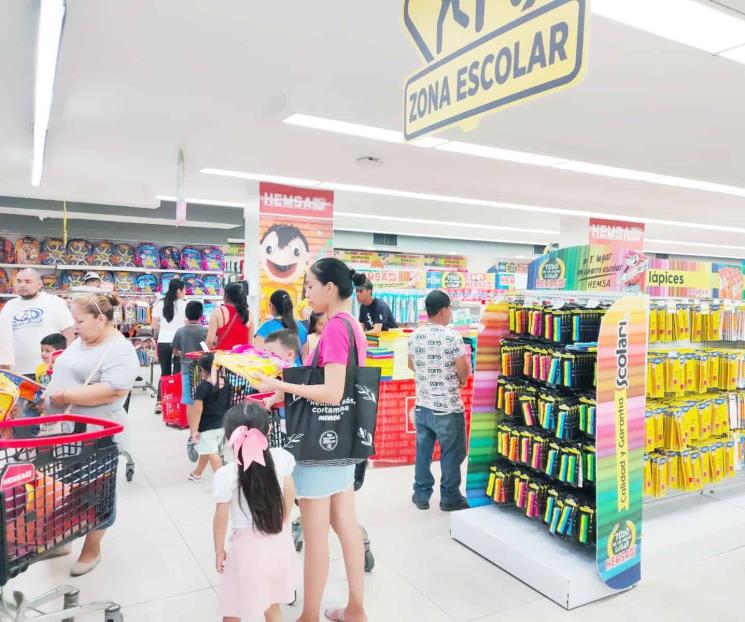 Saturan regios comercios por próximo regreso a clases