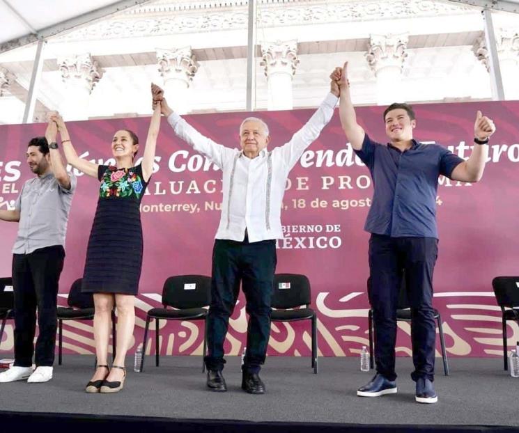 Asegura AMLO que Sheinbaum será la mejor presidenta del mundo