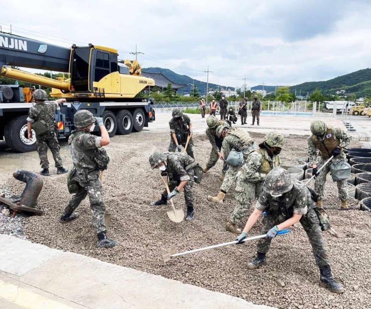 Hacen maniobras militares EU y Corea del Sur pese a tensión en la pe