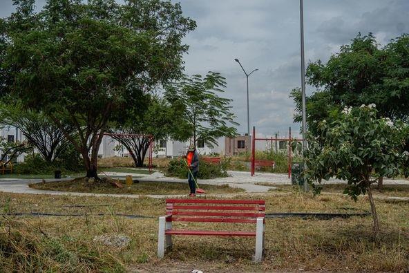 Dan ´manita de gato´ a parque de Juárez Arratia y Montalvo