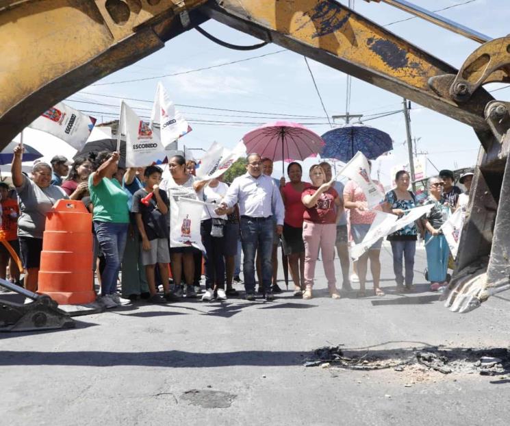 Inicia Mijes obras de rehabilitación de avenida Loma Verde