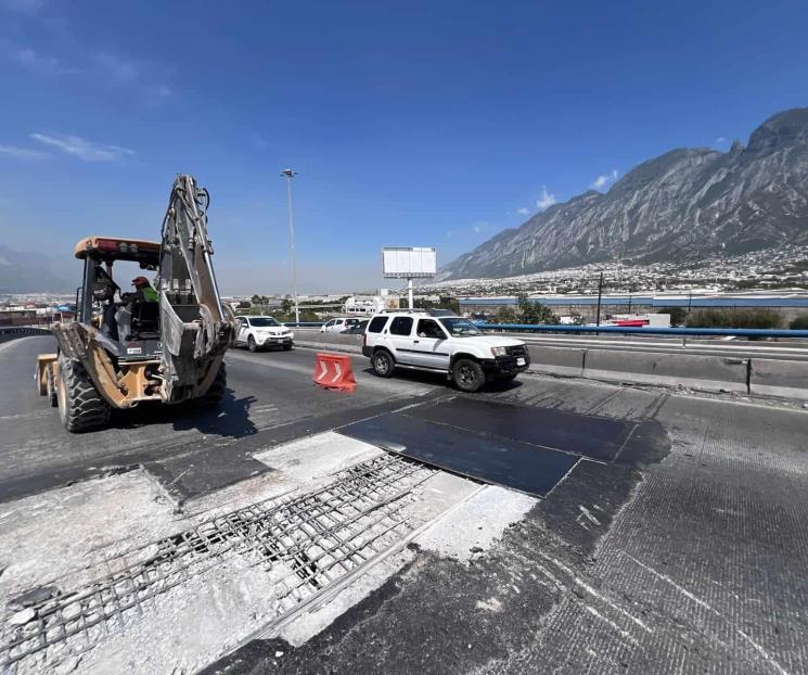 Entrega Nava mejoras del puente de avenida Díaz Ordaz