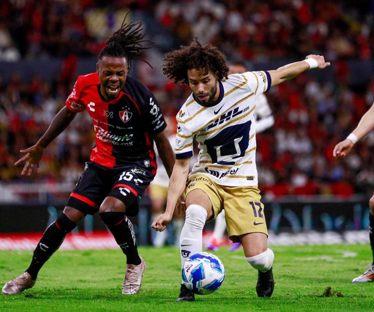 Atlas domó a Pumas