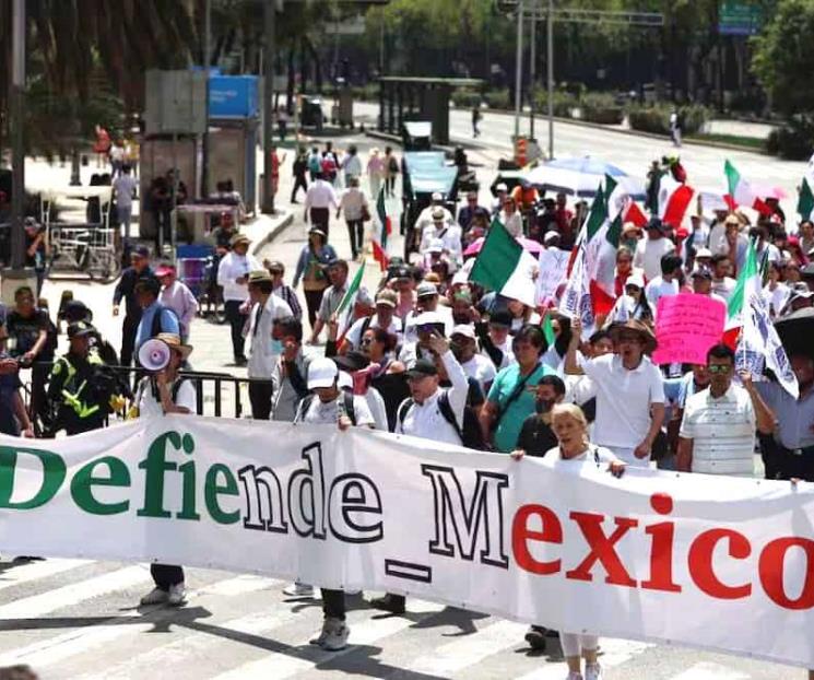 Marchan trabajadores del PJF en contra de la reforma juducial