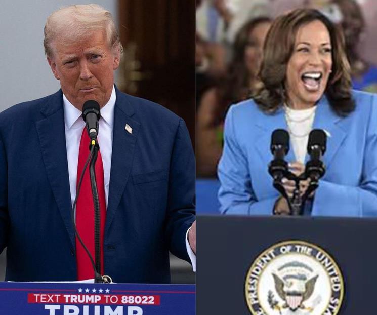 Trump pone en duda participar en debate contra Harris