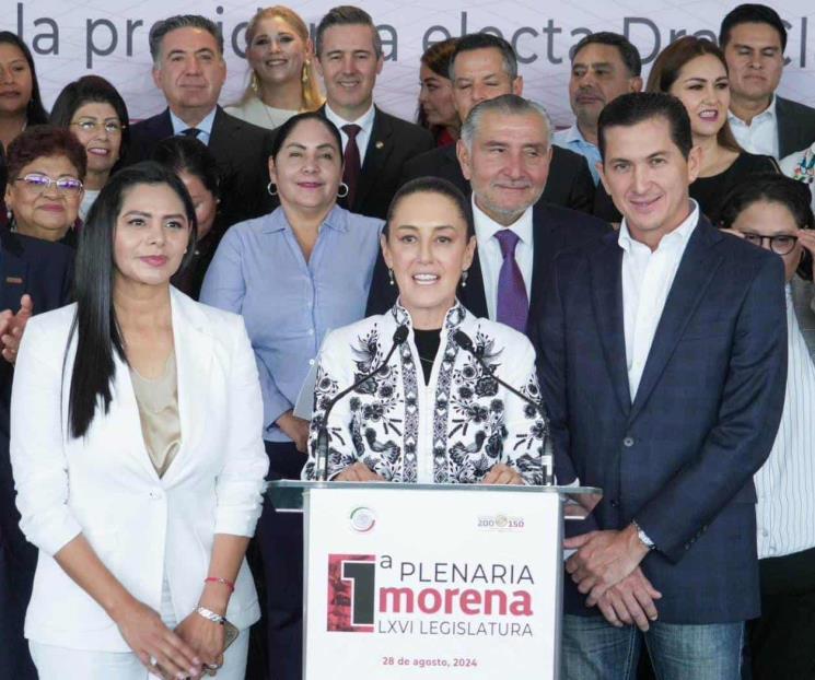 Senadores Araceli Saucedo y José Sabino Herrera se unen a Morena