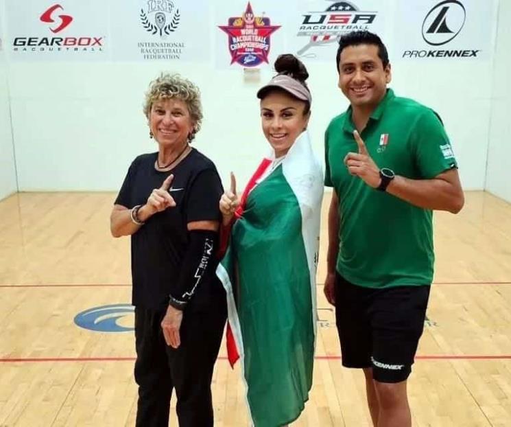 Se corona Paola Longoria en el Campeonato Mundial de Raquetbol 