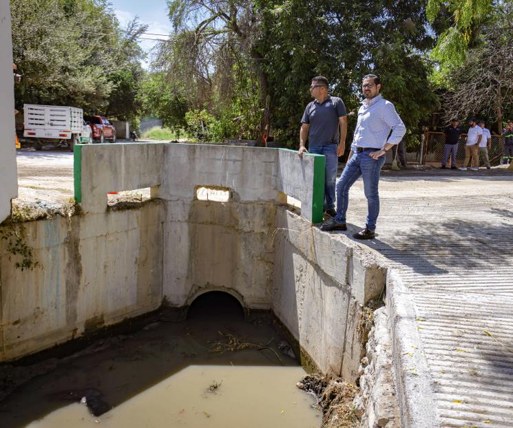 Supervisa alcalde de Santiago operativo de desazolve