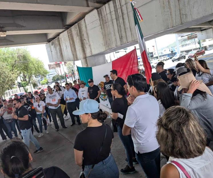 Cierran empleados del PJF semana con protesta