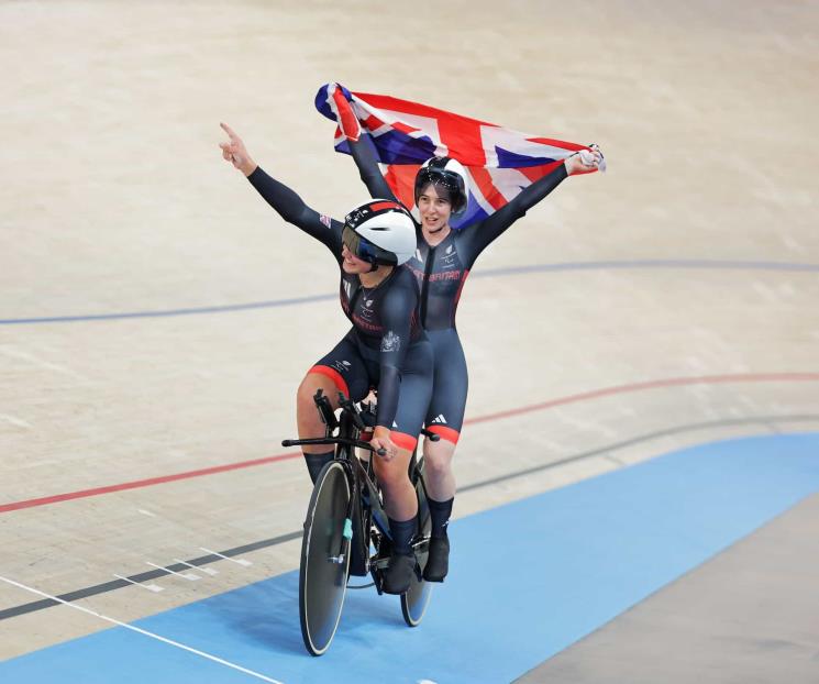 Dominan ingleses finales paralímpicas en Paraciclismo de Pista