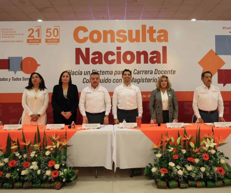 Realiza SNTE consulta nacional