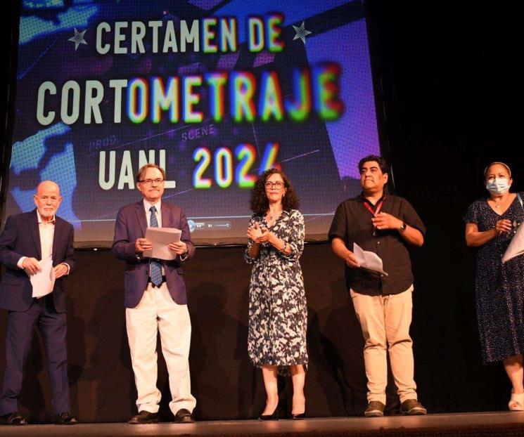 Premia UANL a ganadores del Certamen de Cortometrajes 2024