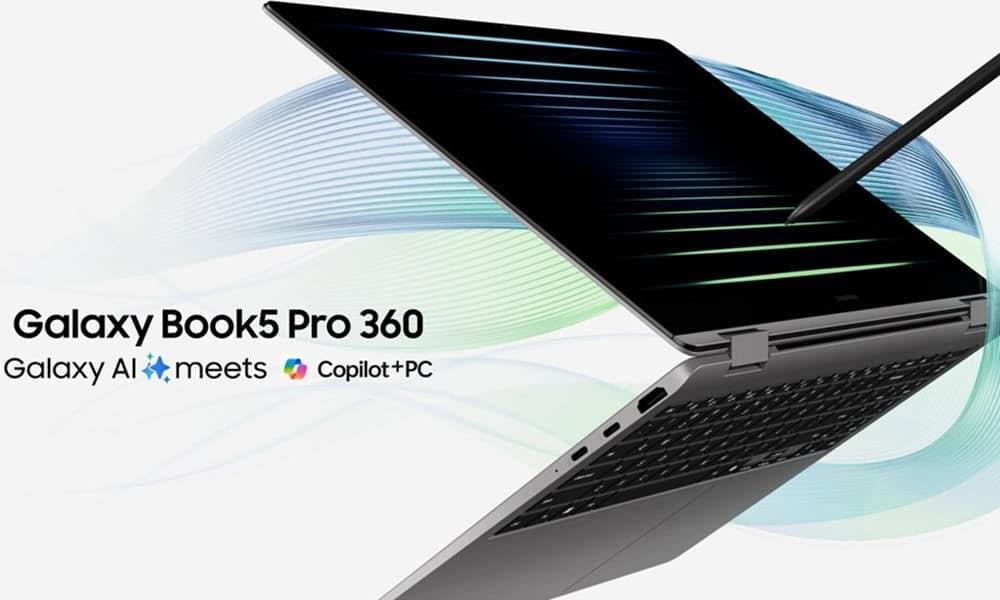 Samsung presenta el convertible Galaxy Book5 Pro 360