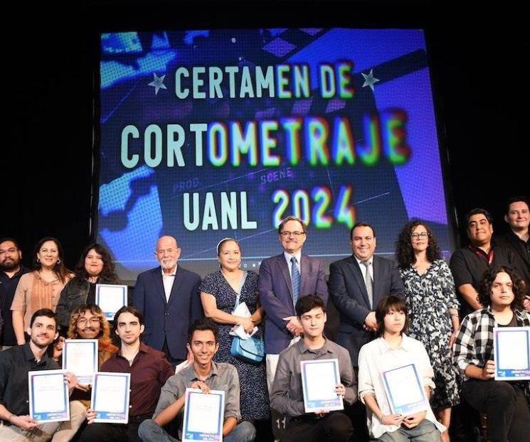 Entregan premio a ganadores del Certamen de Cortometrajes UANL 2024