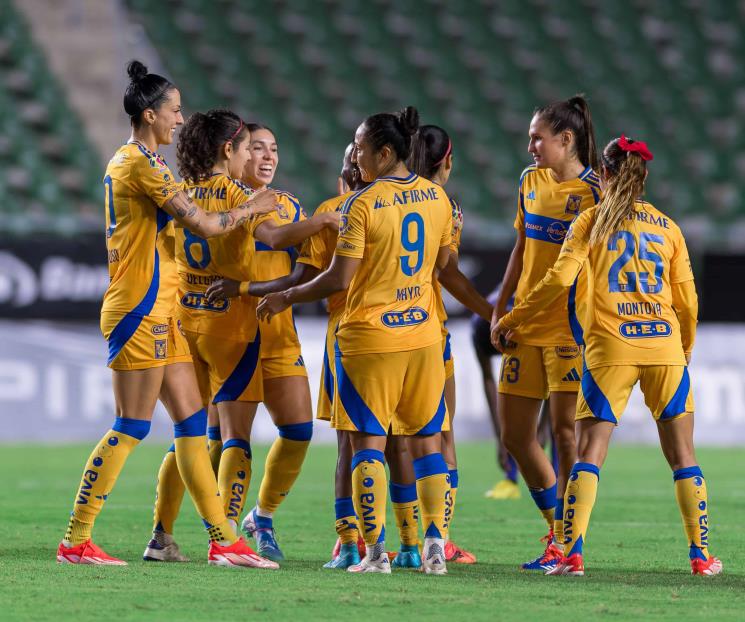 Tigres Femenil vence 2-0 a Mazatlán y son sublíderes