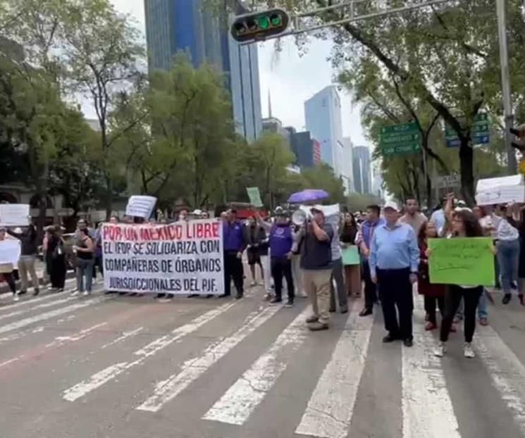 Continuarán protestas; ahora serán en la Cámara Alta