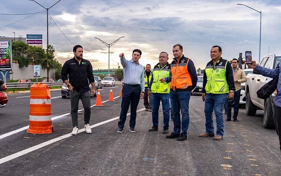 Liberan la circulación en carril central de Miguel de la Madrid