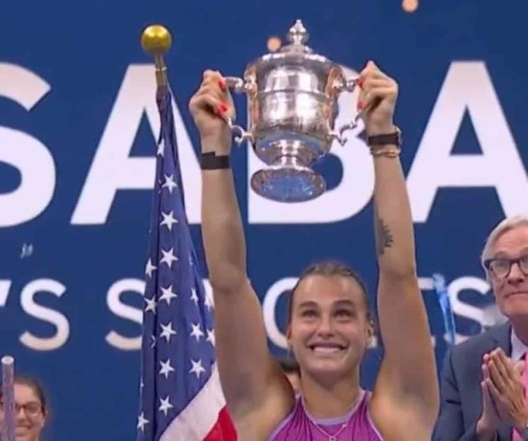 Se corona Aryna Sabalenka en el Abierto de Estados Unidos 