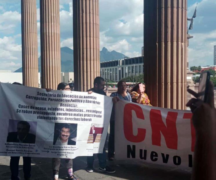 Denuncia la CNTE actos de corrupción