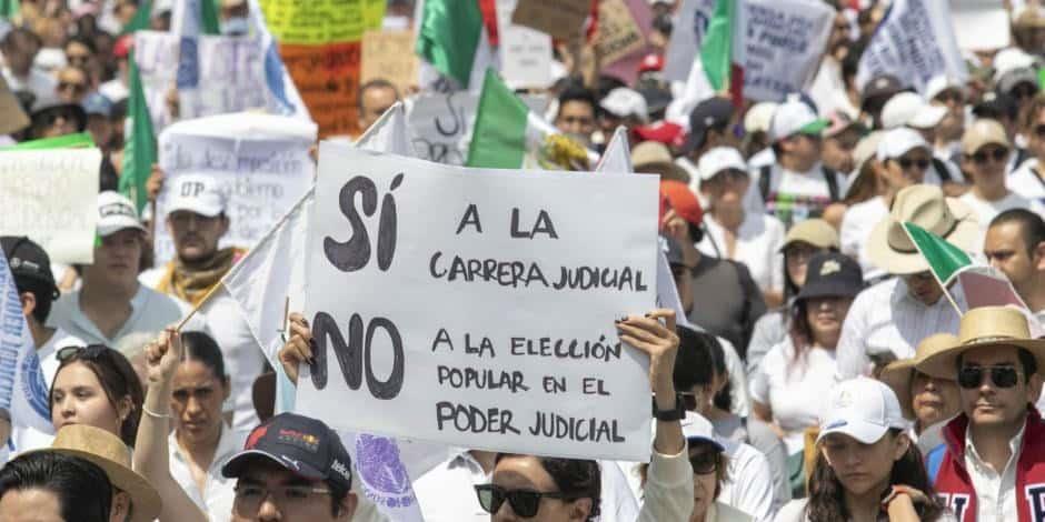 Se movilizarán este domingo contra la reforma judicial