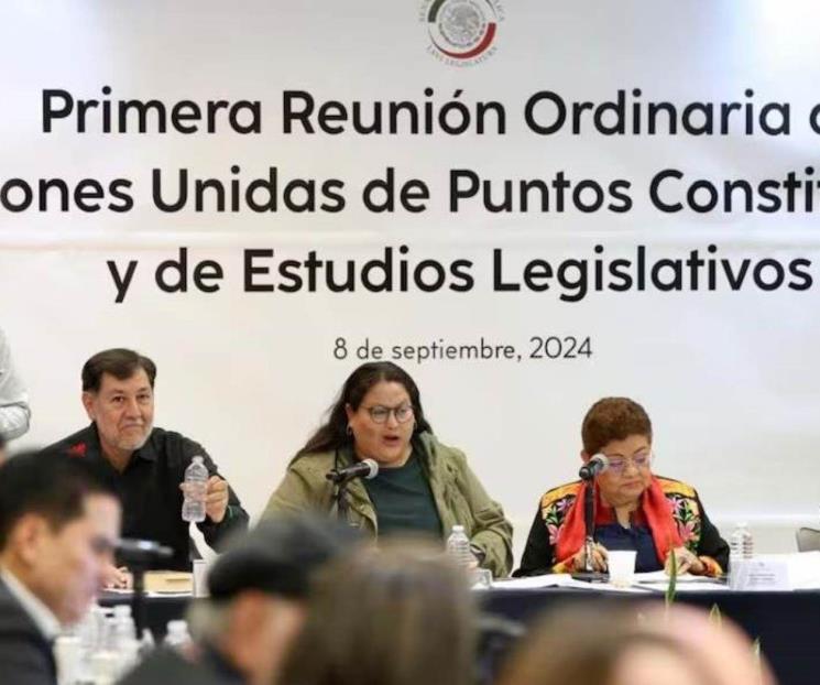 Inicia sesión de Senado para aprobar dictamen de la reforma judicial