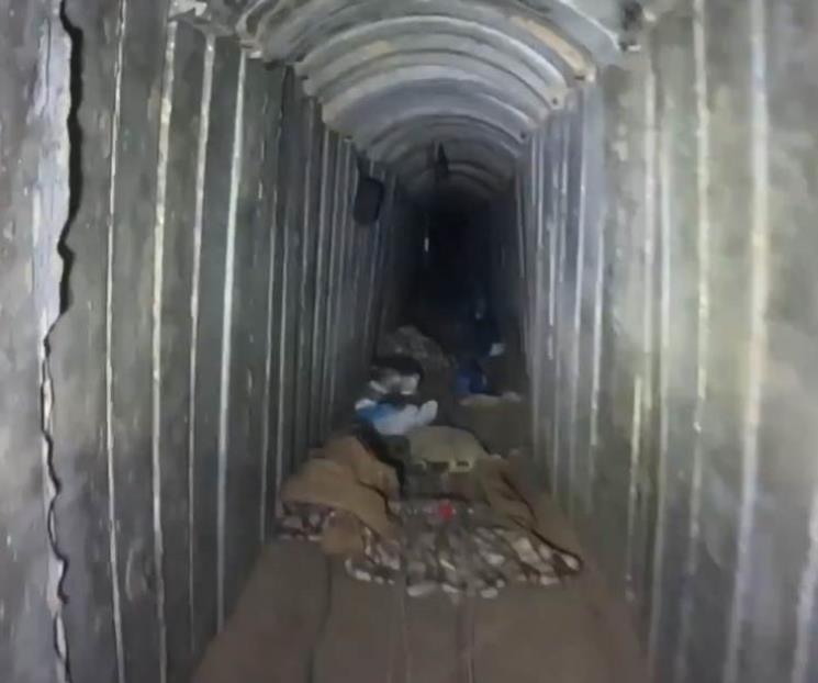 Difunde Israel video de túnel donde Hamás mató rehenes