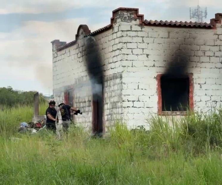 Incendia casa abandonada