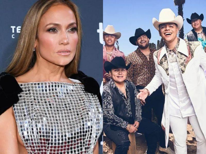 Prepara Jennifer Lopez colaboración con Grupo Firme