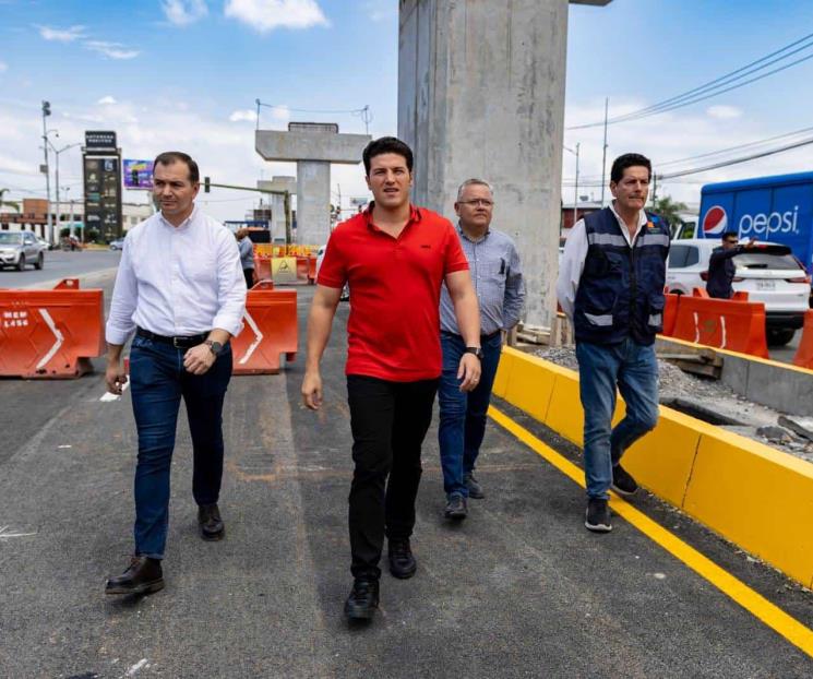 Liberan carriles de Prolongación Madero cerrados por obras de L6