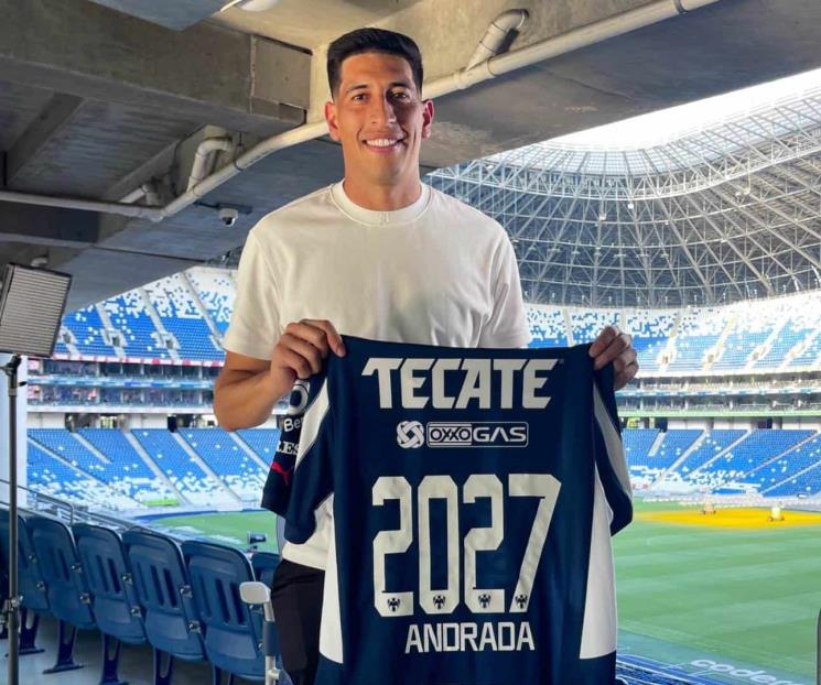 Quiere Andrada saldar la deuda y ser campeón con Rayados