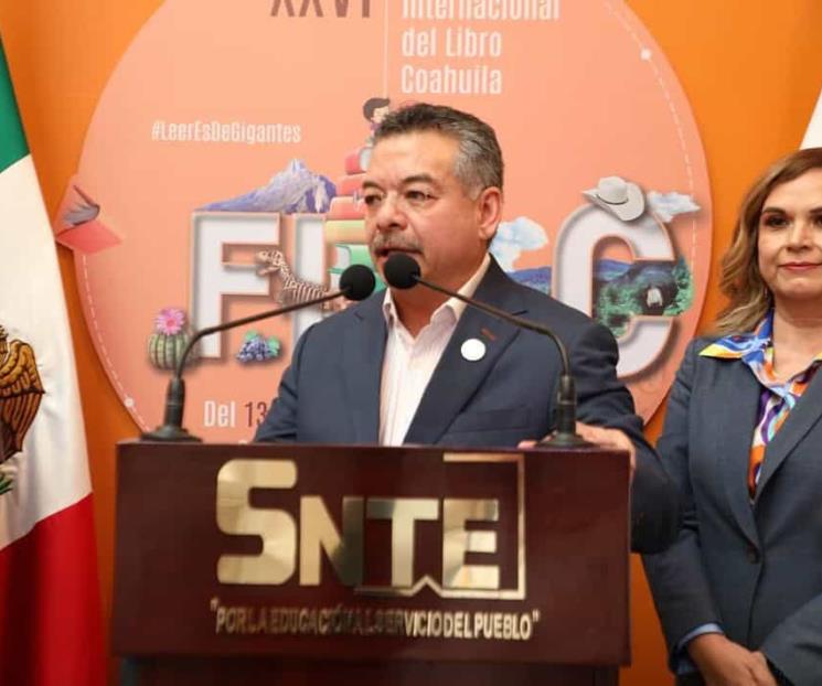 Asiste Sección 21 a la Feria Internacional del Libro en Coahuila