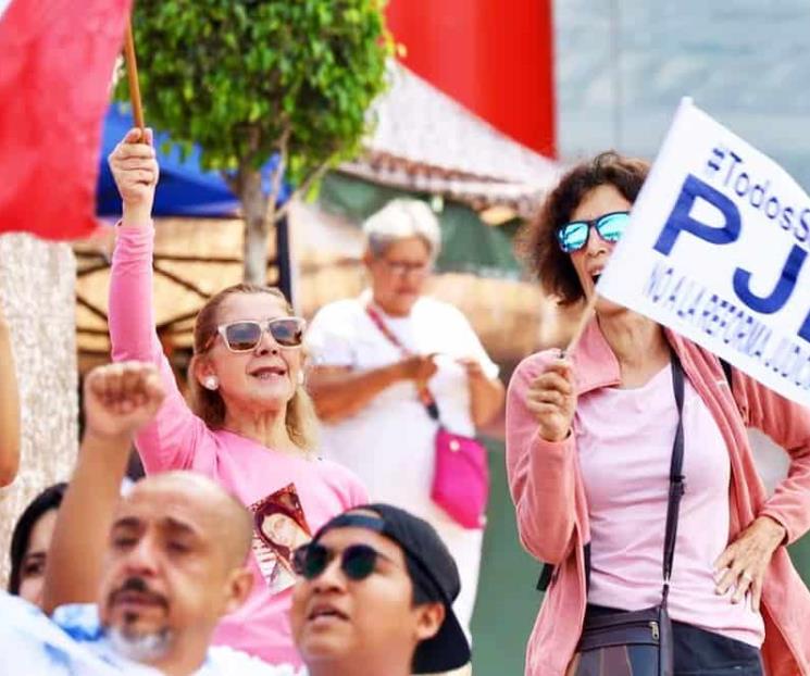 Reanudarán plantón trabajadores del Poder Judicial