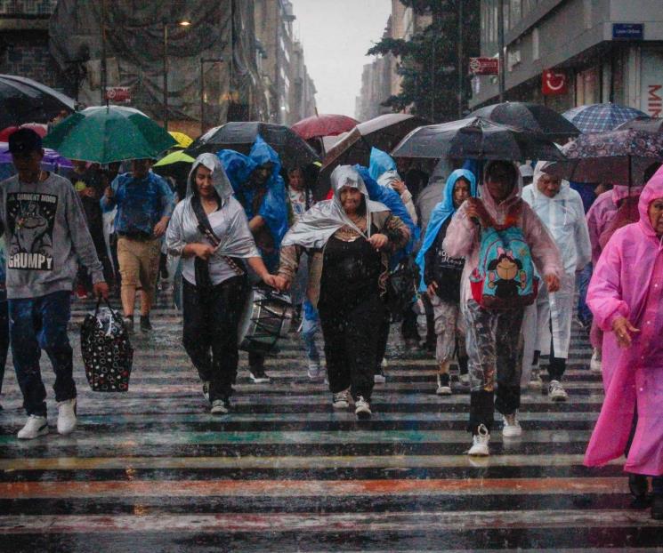 Lluvias persistirán en el centro y sur del país